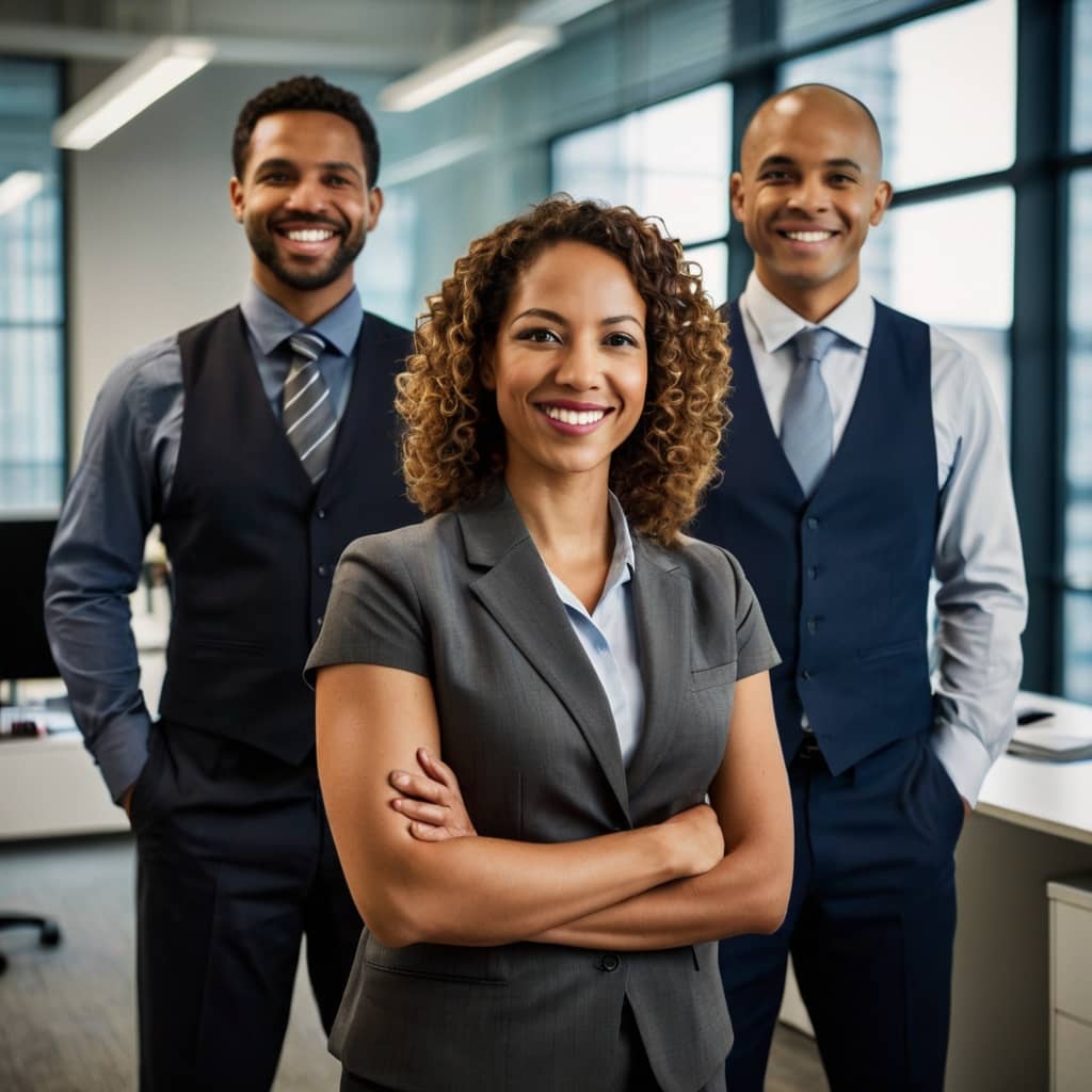 Photo de la team commercial